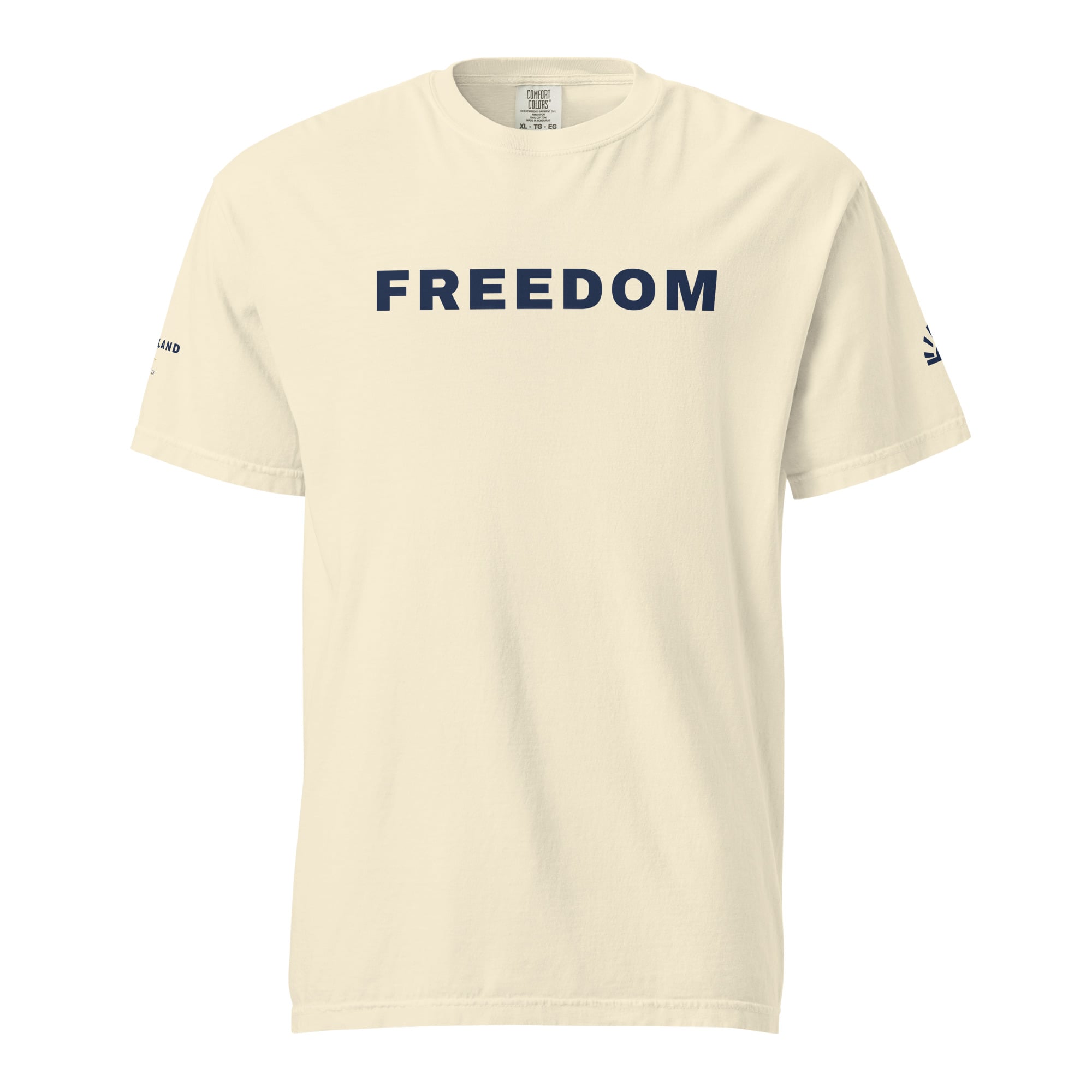Freedom Men's Tee in Ivory