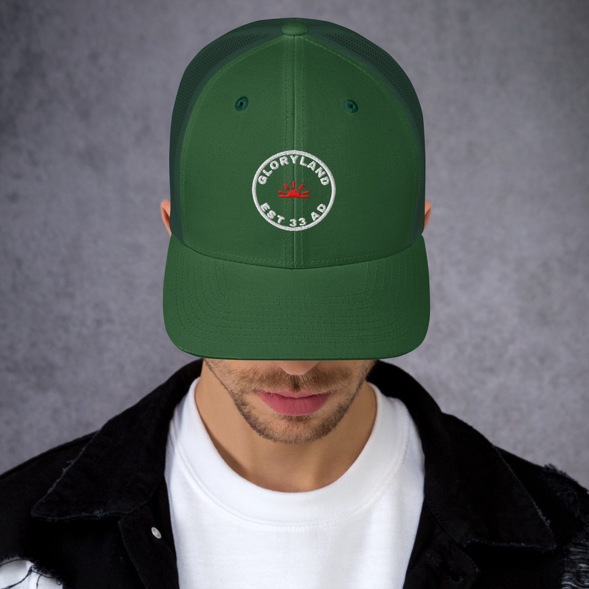 Seal Retro Trucker in Evergreen