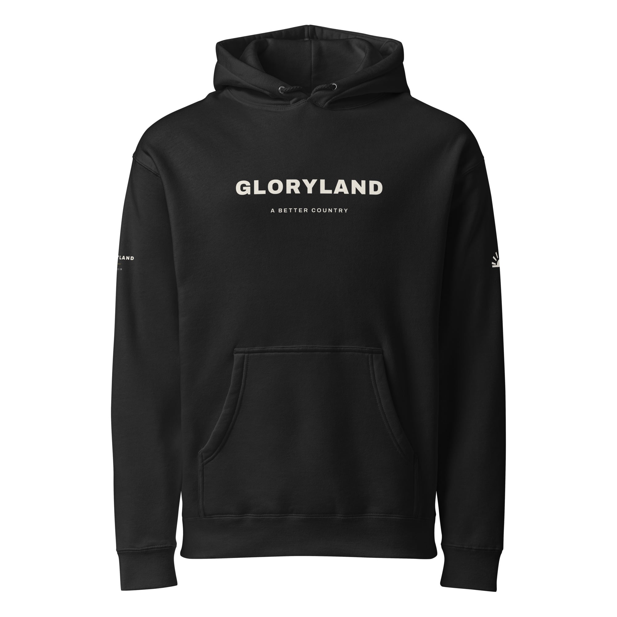Gloryland Hoodie in Black