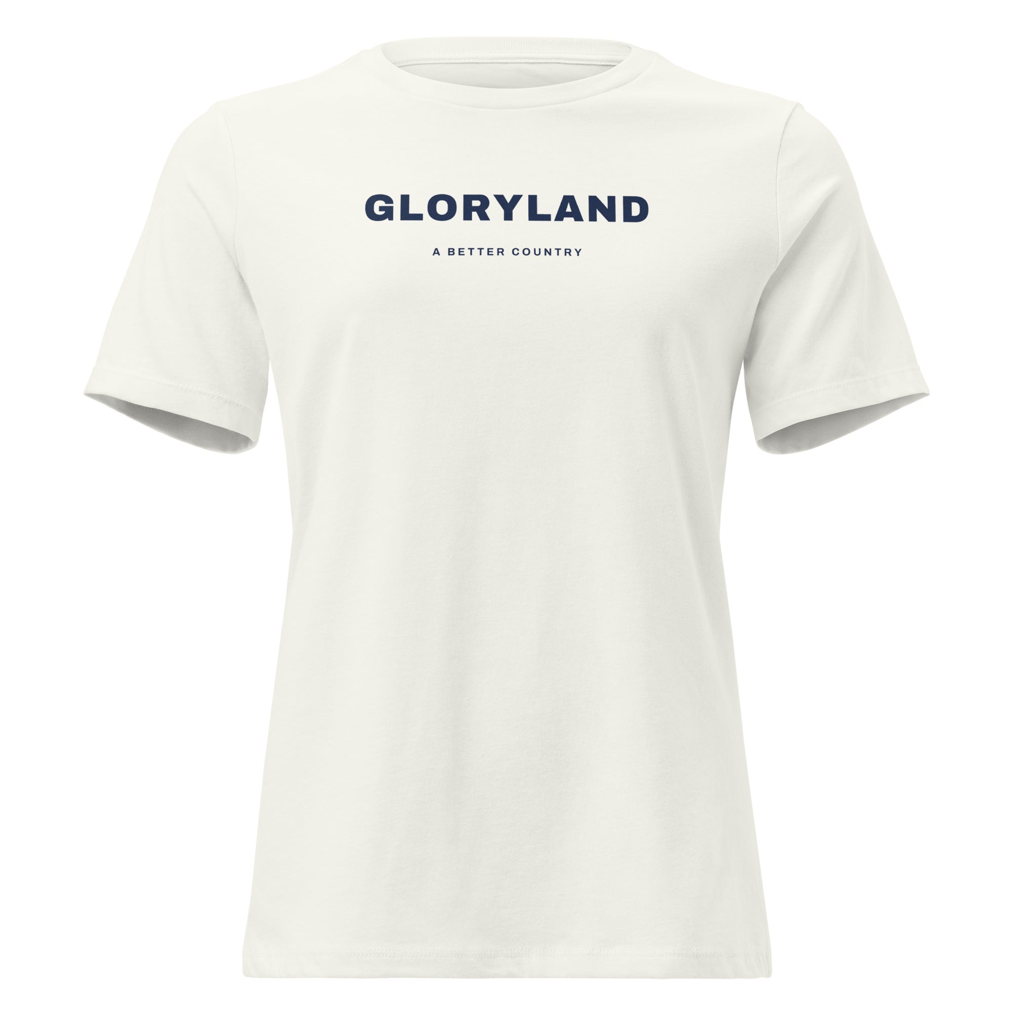 Gloryland Women's Tee in Vintage White