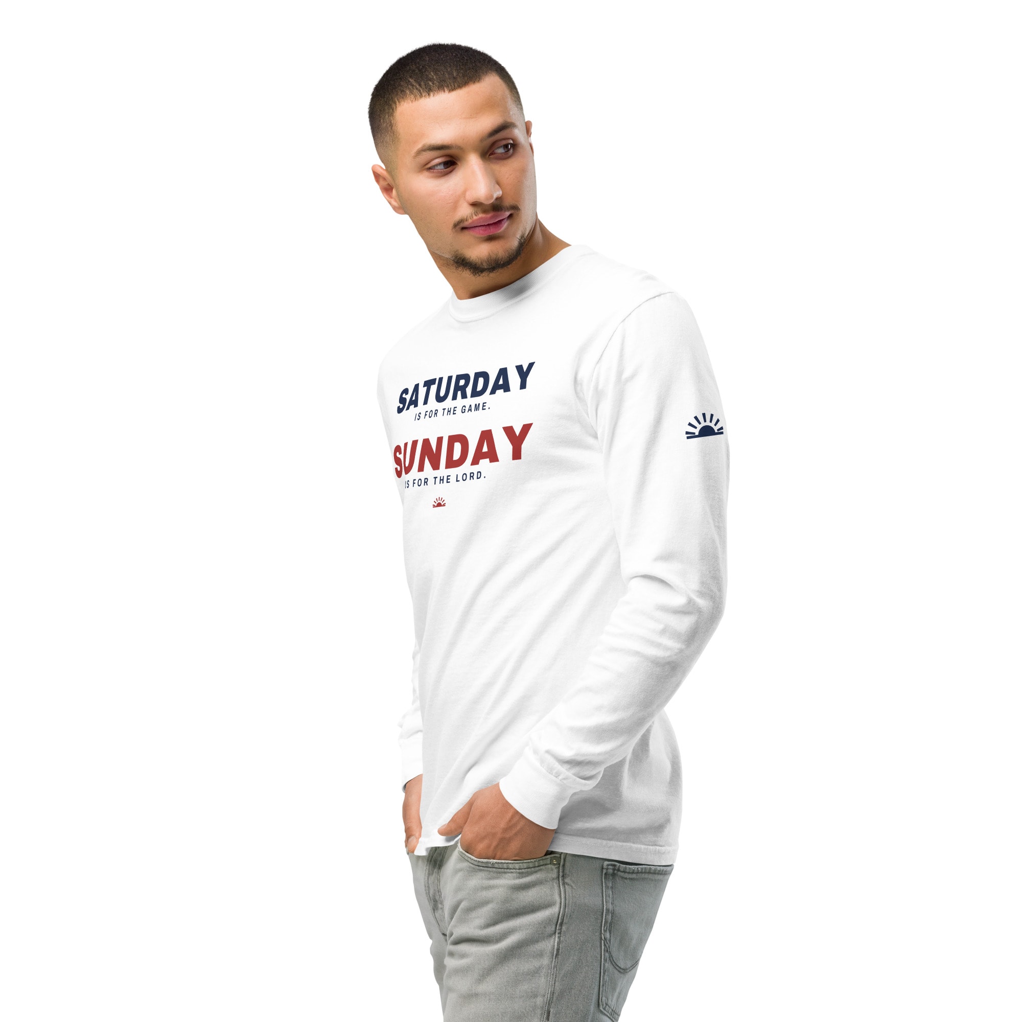 Saturday / Sunday Long Sleeve in White