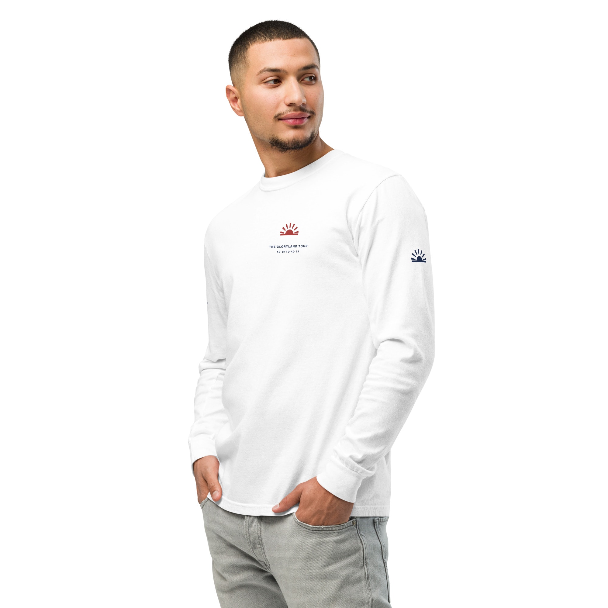 The Gloryland Tour Long Sleeve in White