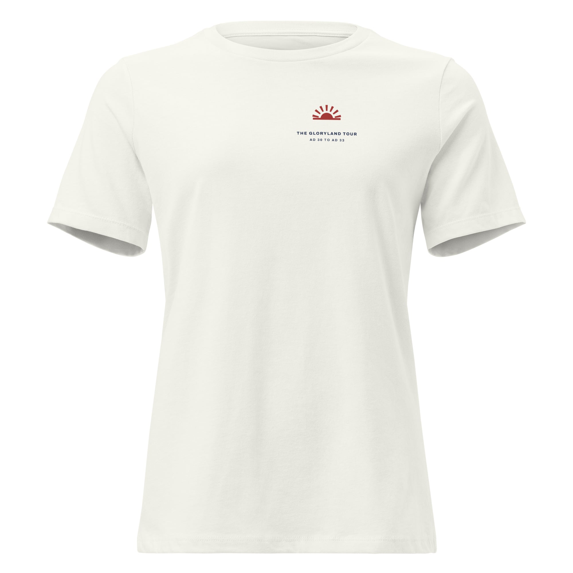 The Gloryland Tour Women's Tee in Vintage White