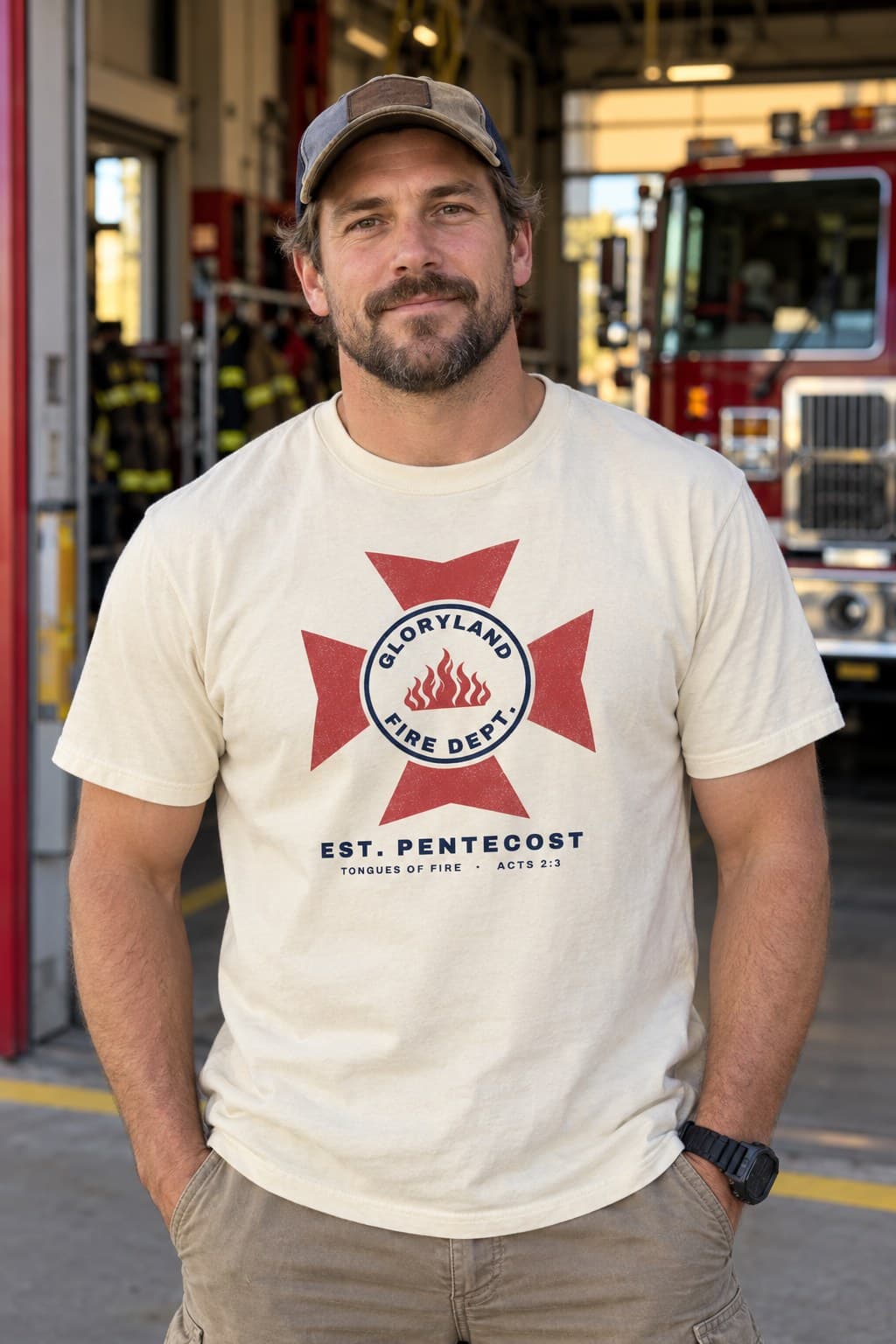 Fire Dept. Men's Tee